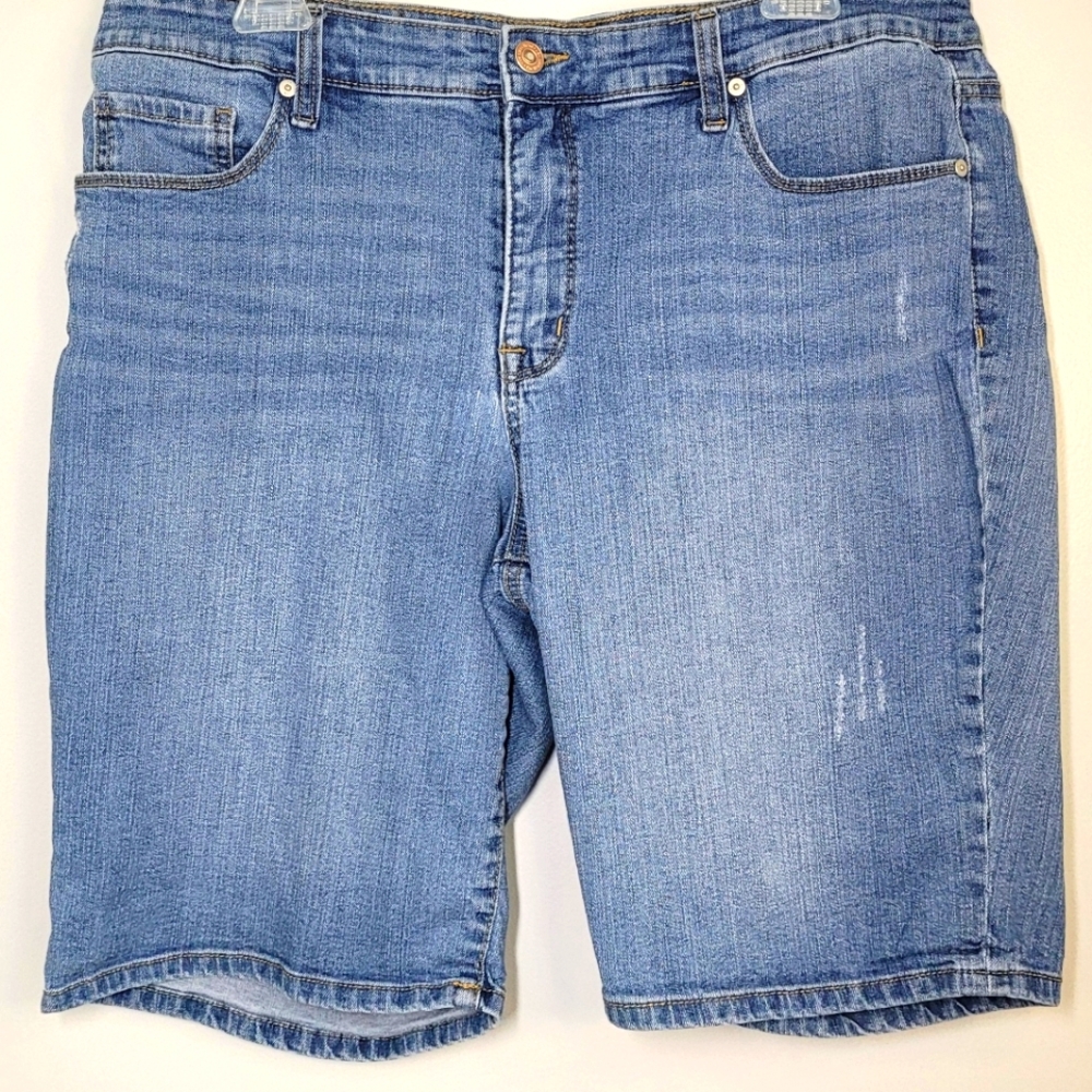 New Directions 14R blue jean shorts
